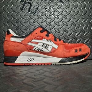ASICS Gel-Lyte III Red/White/Black H30DK-2101 size 10.5